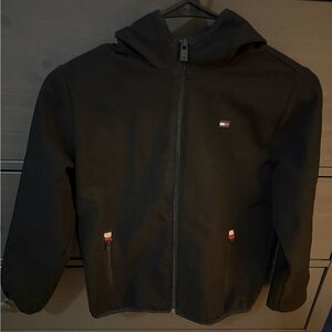 Tommy Hilfiger Boys Black Raincoat